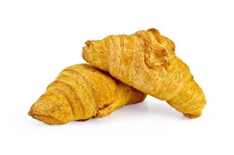 Croissant two Stock Photos