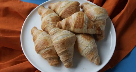 Croissants Stock Footage 310538341