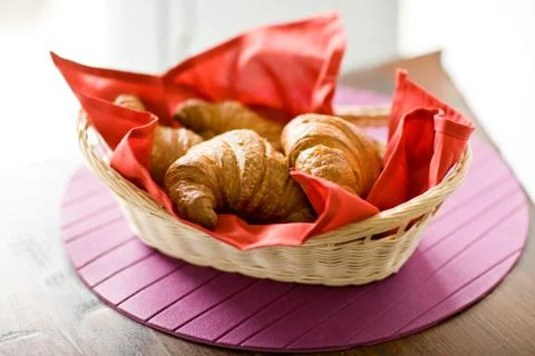 Croissants Stock Photos