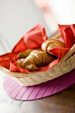 Croissants Stock Photos