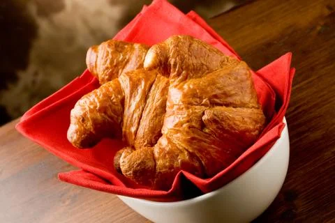 Croissants Stock Photos