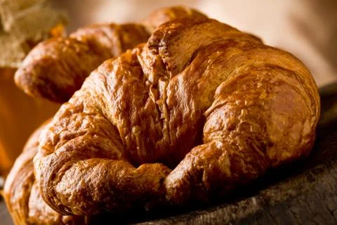 Croissants Stock Photos