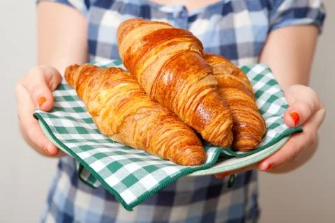 Croissants Stock Photos