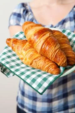 Croissants Stock Photos