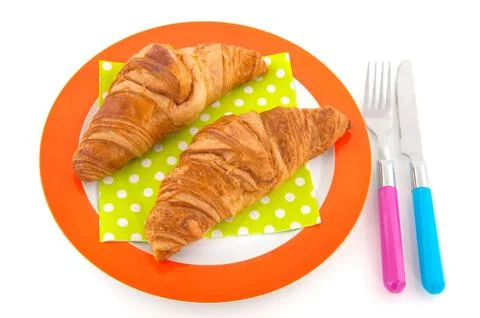 Croissants Stock Photos