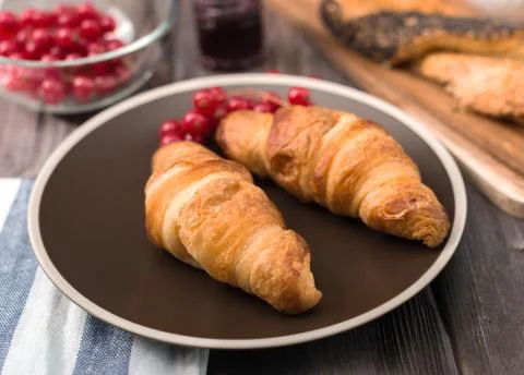 Croissants Stock Photos
