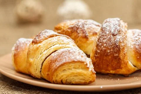 Croissants Stock Photos