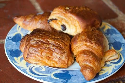 Croissants Stock Photos