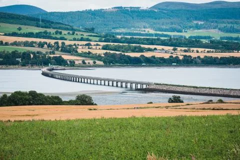 Cromarty bridge, Scotland Stock Photos