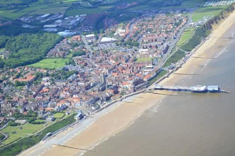 Cromer from above 스톡 사진