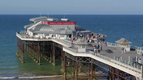 Cromer Pier and seafront Stock Footage 313408716