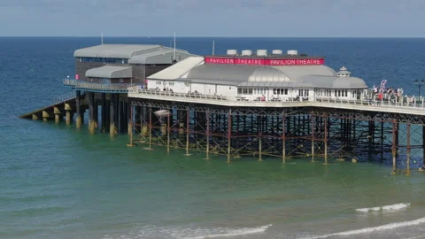 Cromer Pier and seafront Stock Footage 313410514