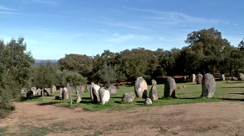 Cromlech #3 Stock Footage 32634883