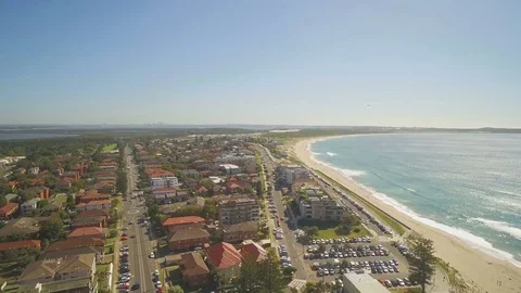 Cronulla Aerial Video stock 75118691