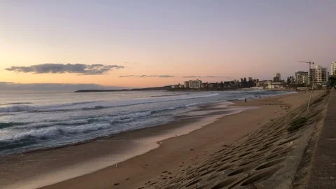 Cronulla Beach at dawn 库存影片 88455451