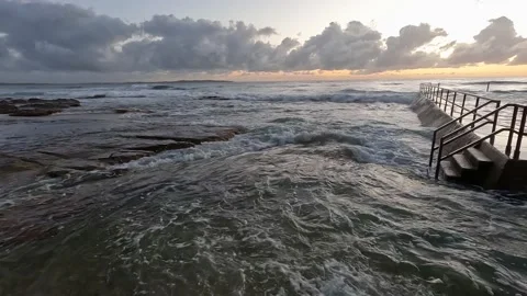 Cronulla Beach - Sydney Stock Footage 224056894