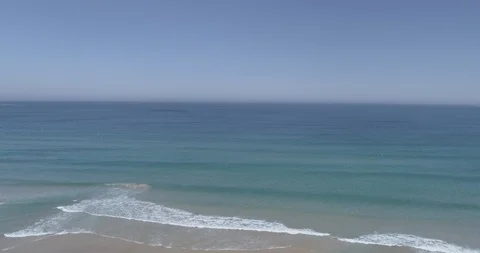 Cronulla Beach Sydney with a Static view of the Ocean. Australia Stock Footage 91747394