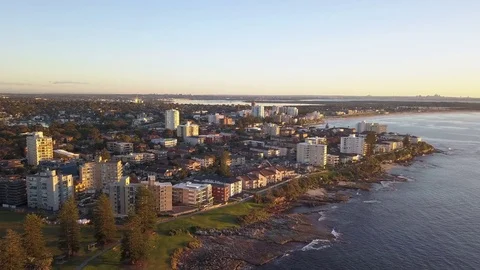 Cronulla Coastline Stock Footage 79908367