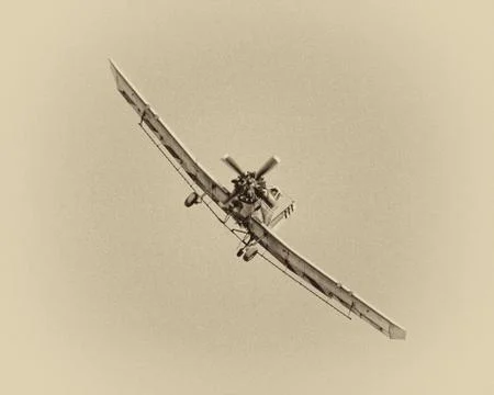 Crop duster 2 Stock Photos