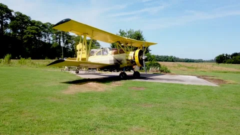 Crop duster 5 Stock Footage 137672404