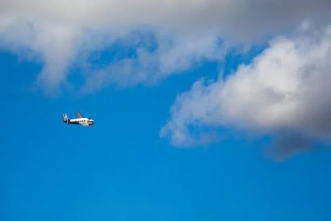 Crop duster Foto stock