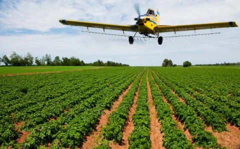 Crop dusting Stock Photos