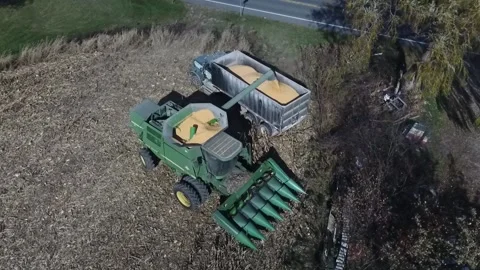Crop Harvesting Stock-Footage 143044708