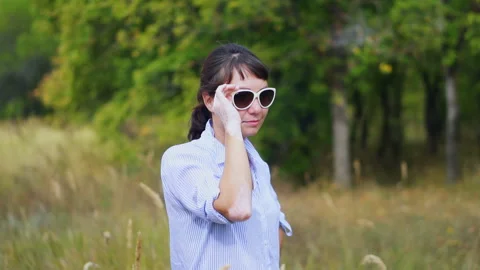 Cropped back view of beautiful young European woman with skin condition that Stock Footage 138831263
