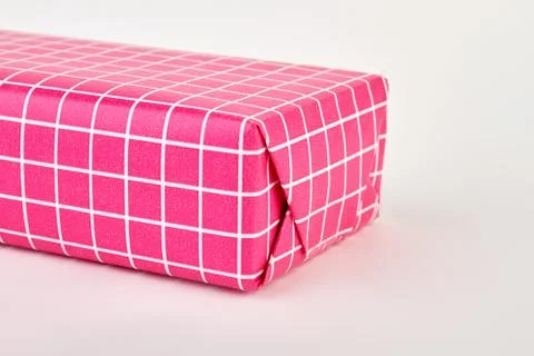Cropped image of gift box. Stock Photos