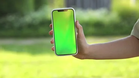 Cropped image of woman's hands holding smart phone Stock Footage 245178354