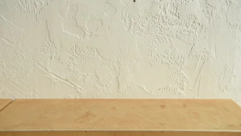 Cropped view of man putting paper bags on surface Stock-Footage 133784667
