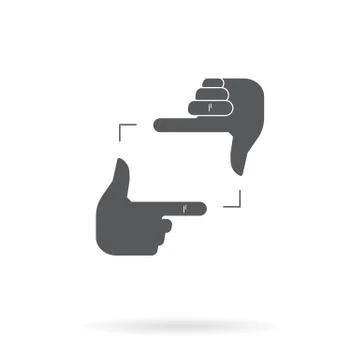 Cropping symbol Illustrazione stock