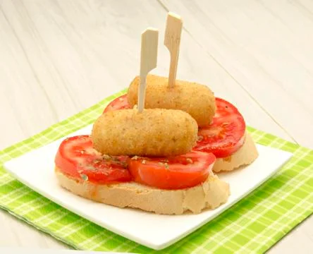 Croquettes Stock Photos