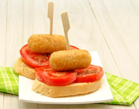 Croquettes Stock Photos