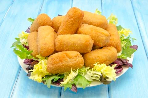 Croquettes Stock Photos