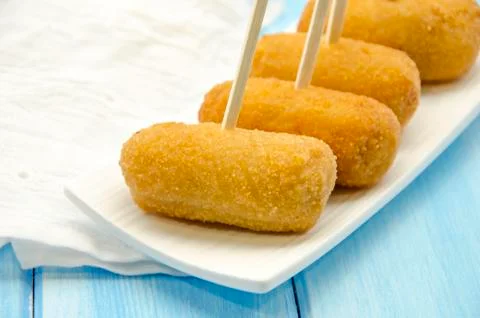 Croquettes Stock Photos