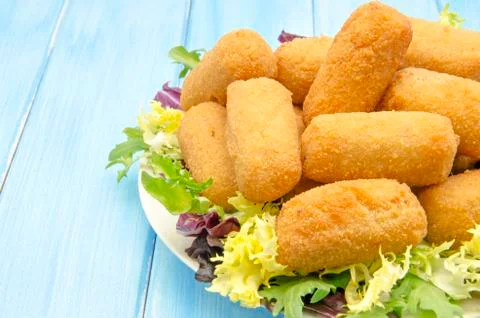 Croquettes Stock Photos