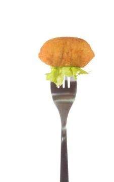 Croquettes Foto stock