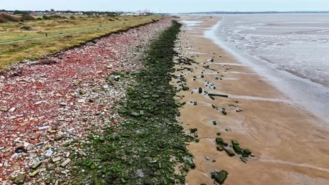 Crosby Blitz Beach Stock Footage 331816981