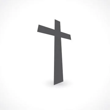 Cross abstract symbol Stock Illustration