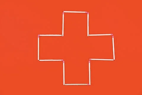 Cross ambulance Foto stock