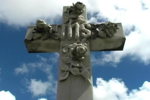 Cross and Clouds 2 Video stock 136826