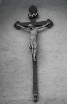 Cross in Bruges Stock Photos