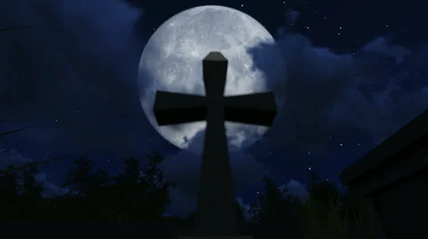 Cross cemetery Stock-Footage 40843281
