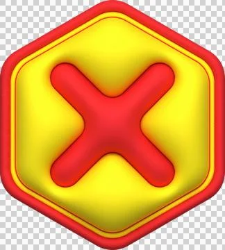 Cross check mark icon button and no or wrong symbol on reject cancel 스톡 일러스트