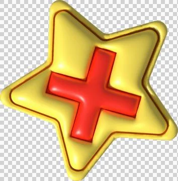 Cross check mark icon button and no or wrong symbol on reject cancel Stock Illustration