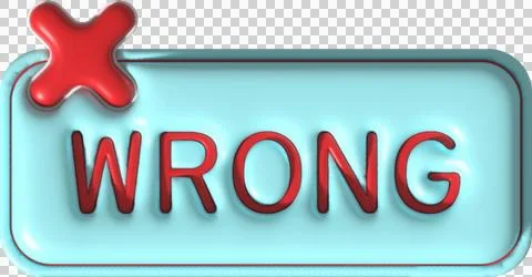 Cross check mark icon button and no or wrong symbol on reject cancel 스톡 일러스트