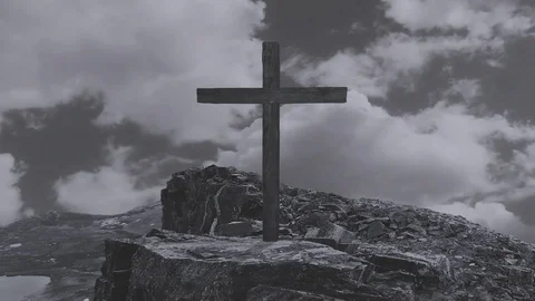 Cross of Christ Stock Footage 91551371