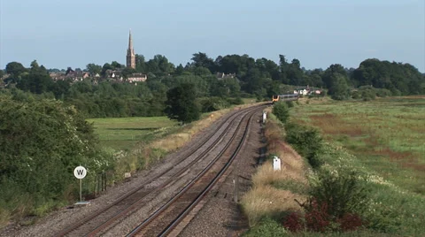 Cross Country Train 스톡 동영상 27081189