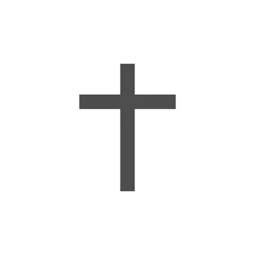 Cross of the cross icon. Elements of web icon. Premium quality graphic design イラスト素材